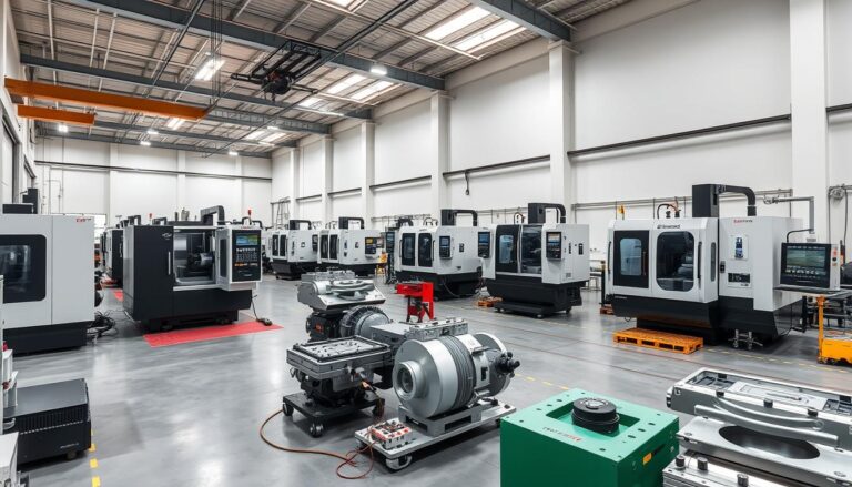 High-precision manufacturing equipment for plastic injection mold production