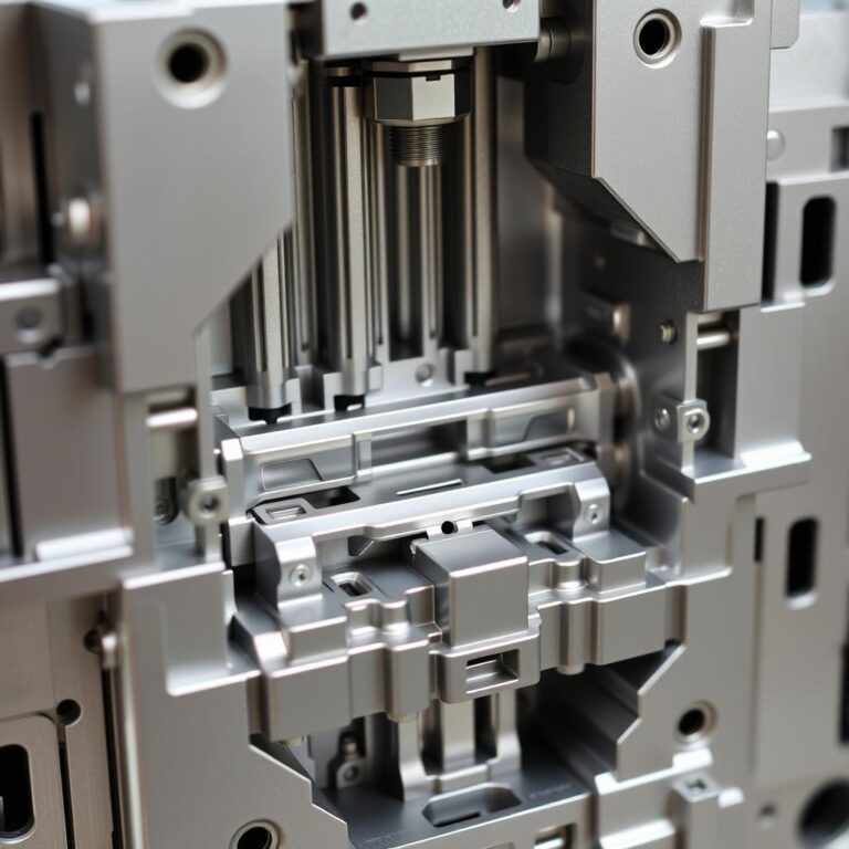 High-volume multi-cavity injection mold with sophisticated cooling system