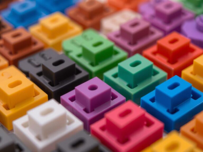 Precision electronic components manufactured using high-tolerance injection molds