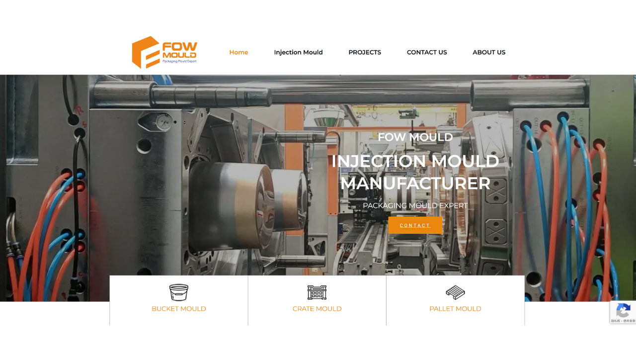 FOW Mould facility and products, a top 10 injection mold maker in China.