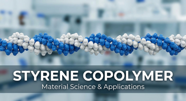 Molecular structure of styrene copolymer