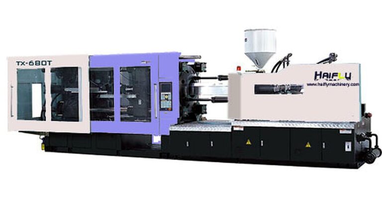 Haifly TX-680T injection molding machine used for plastic parts production